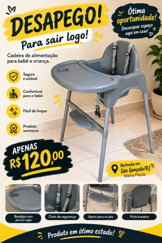 Cadeira de Alimentação Cosco