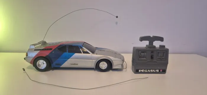 Pegasus Estrela Anos 80 - Funcionando! Carro + Controle Original