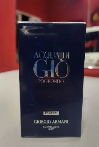 ? NOVO - LACRADO - Perfume Acqua di Gió Profondo Parfum 50ml - Original com selo ADIPEC