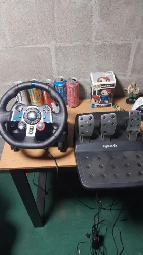 VOLANTE G29 COM CAMBIO