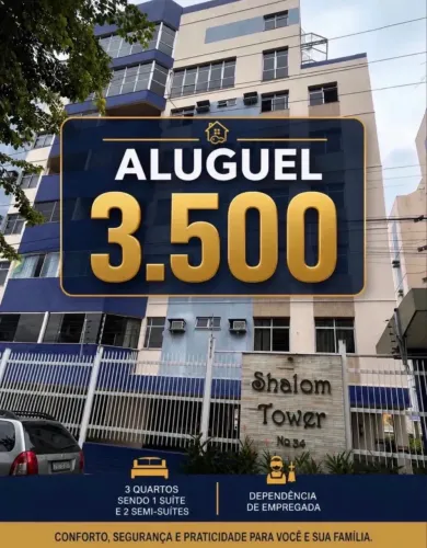SÃO JORGE- SHALOM TOWER 120 m2