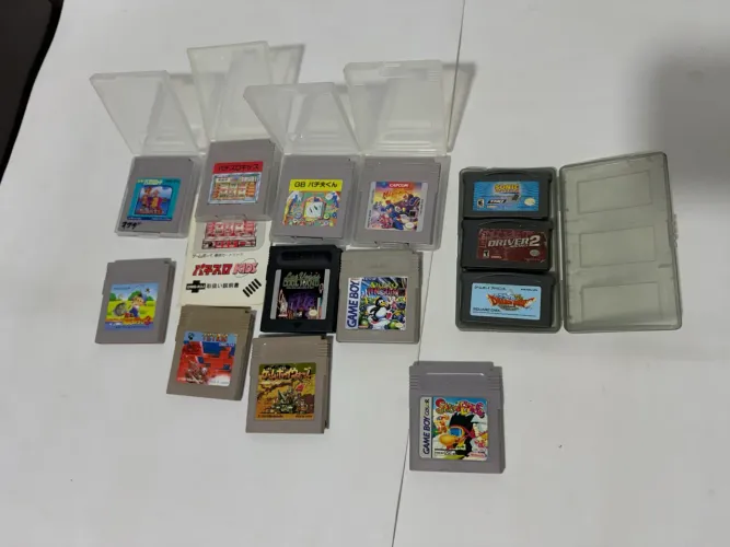 Game boy jogos fita cartucho