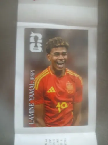 Figurinha da copa 2026 CC01 Lamine Yamal 