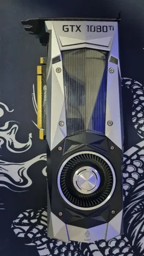 Placa de vídeo Gtx 1080 ti founders edition 11 gb