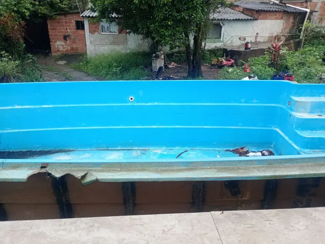 Piscina de fibra em campo grande RJ 