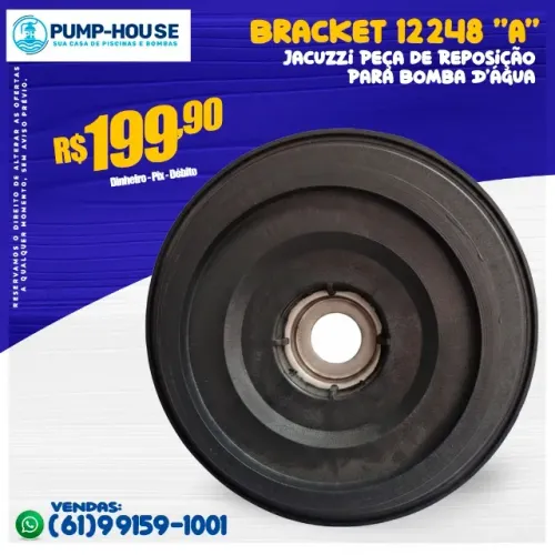 Bracket 12248 A Jacuzzi Peça de Reposição Para Bomba D'água