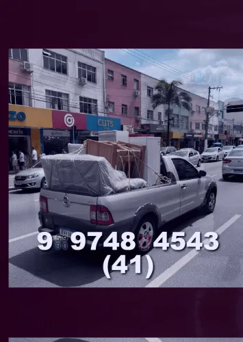 Frete! entrega rápida e transporte seguro para sua mudança!