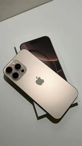 Vendo iPhone 16 PRO MAX 256GB 88% Desert c/ caixa