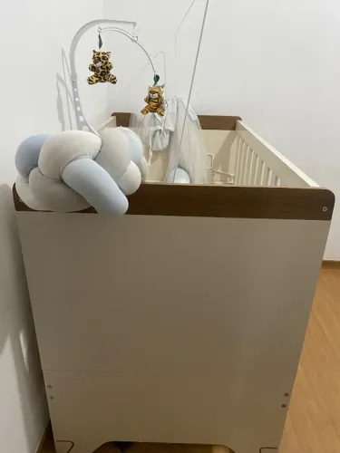 Berço de bebê MDF