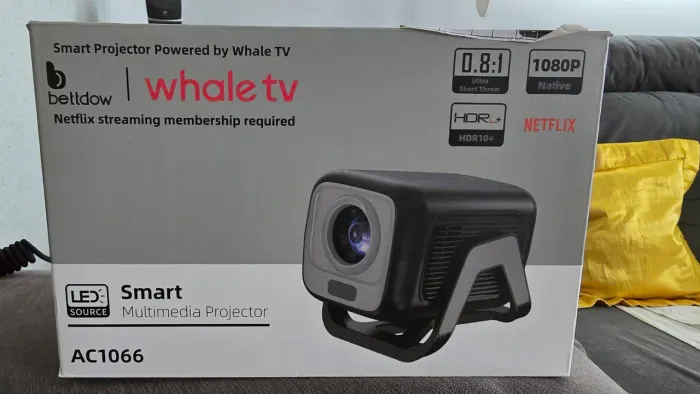 Projetor Bettdow Whale tv 1080p Netflix 