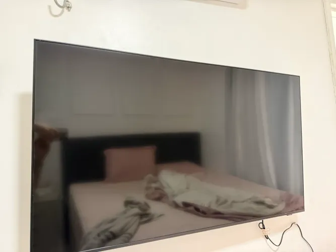 Tela Samsung Tv 50 polegadas com defeito no display.