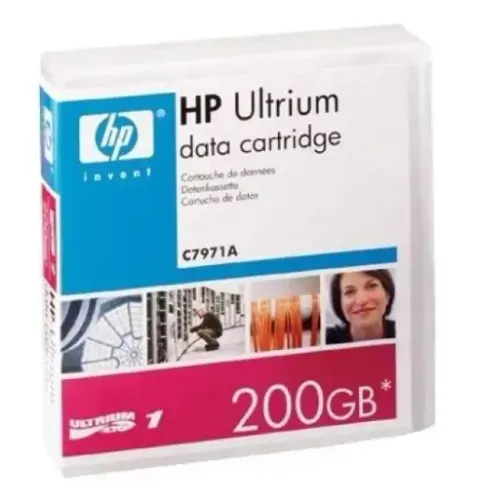 FITA LTO ULTRIUM HP 100GB/200 C7971A ( Embalagem Original )                       