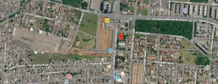 TERRENO PARA VENDA 10X50, EM FRENTE AO FORT ATACADISTA.