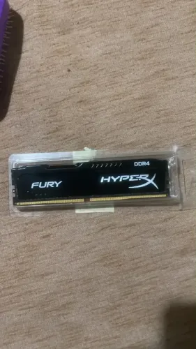 Memória RAM Fury preto 4GB 1 HyperX