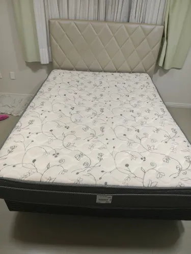 Cama box casal completa