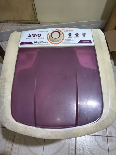 Máquina de Lavar Arno Lavete Intense 10 kg - Funcionando Normalmente