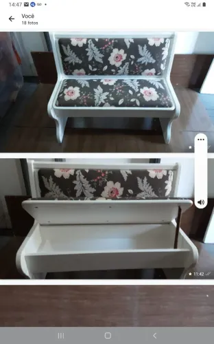 CONJUNTO BANCO,CADEIRA E BANQUETA