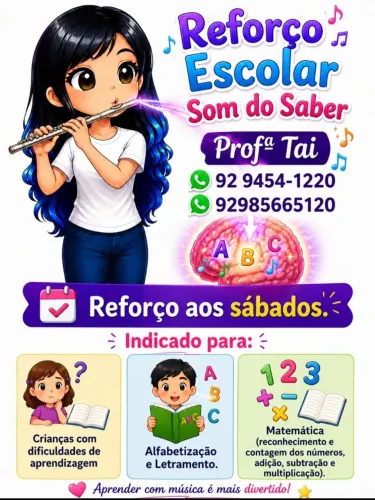 Aulas de reforço 