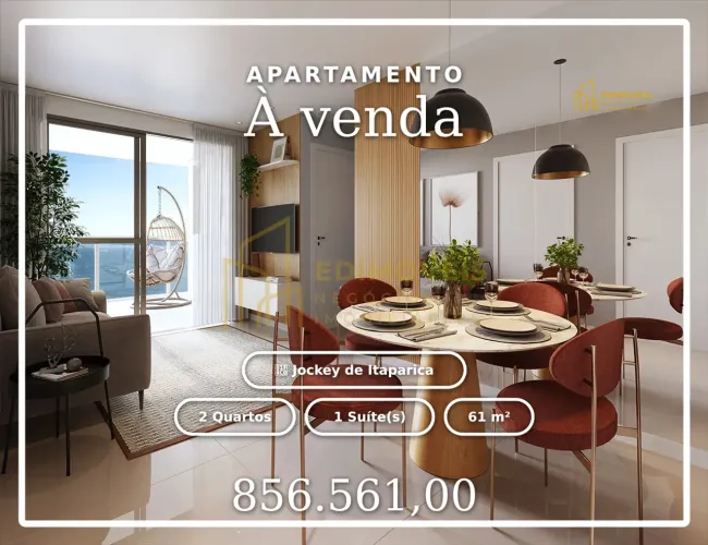 Kalena Residence: Oportunidade Única no Jockey de Itaparica, Perto da Praia!