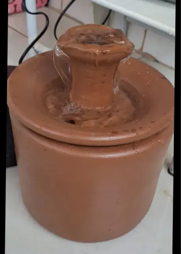 Bebedouro Fonte de cerâmica para Gato.