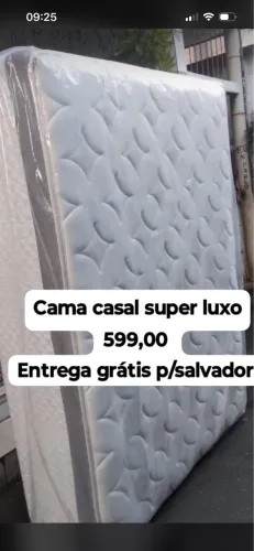 Cama de casal luxo