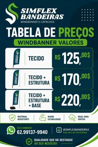 Windbanner personalizado