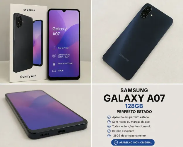 Vendo samsung de 128gb em exelente estado nenhum trincado