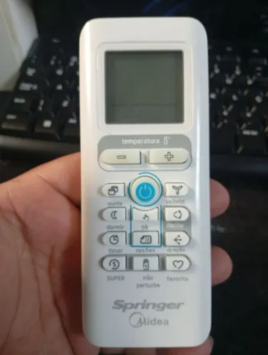Controle ar condicionado Springer Midea