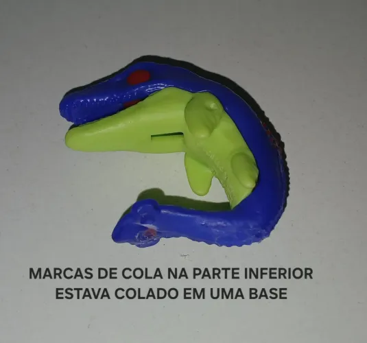 BONECO MINIATURA JURASSIC WORLD PARK DINOSSAURO MOSASSAURO