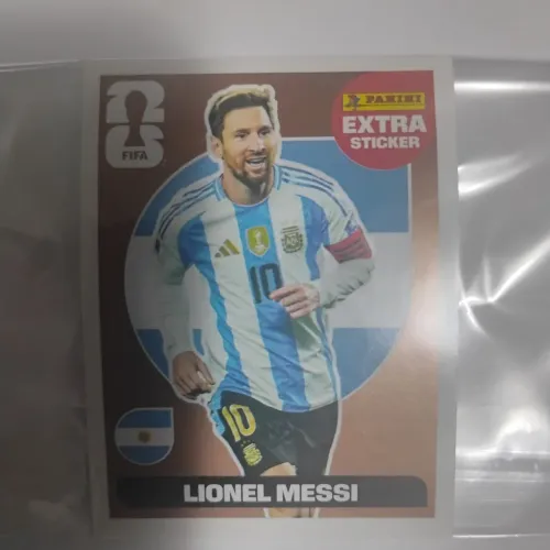 Figurinha Messi legend bronze