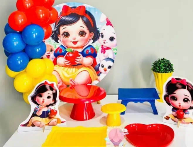Decoração festa na mesa