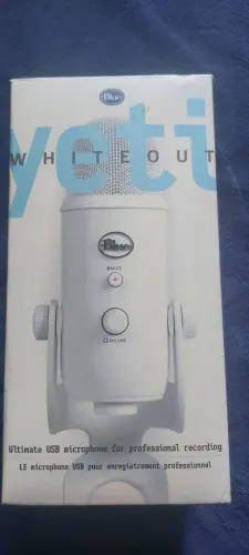 Microfone blue Yeti ultimamente usb profissional
