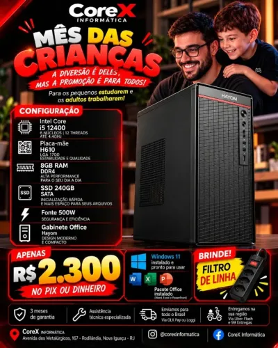 Pc Office I5 12400