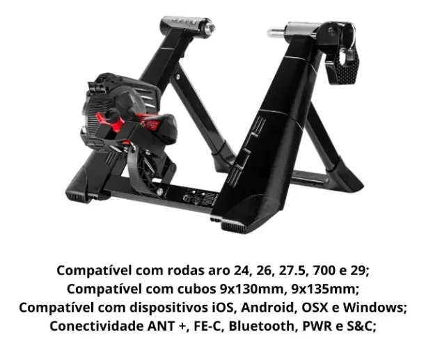 Rolo de Treino Interativo Elite Novo Smart