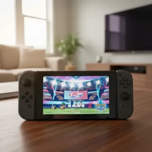 Nintendo Switch 32GB (Cinza) + Conta com mais de 15 Jogos (Pokémon, Mario, FC 24)