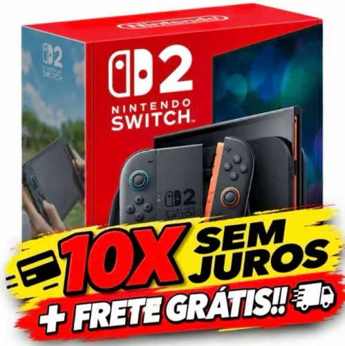 Nintendo Switch 2 !! Lacrado !! 10xSemJuros + Frete grátis!!