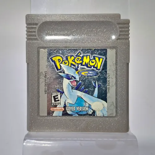 Pokemon silver original nintendo game boy ref01