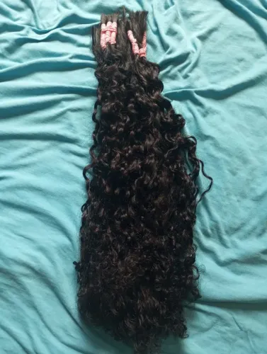 Vendo cabelo humano cacheado