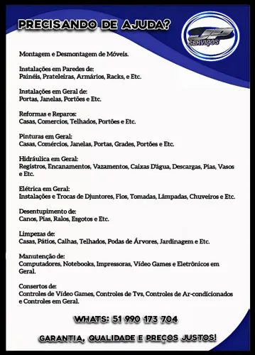 JP SERVIÇOS DOMICILIARES