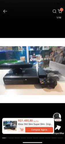 Xbox 360 com Kinect