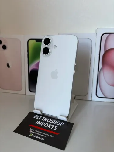iPhone 16 256GB | Garantia Apple | Impecável | Oportunidade