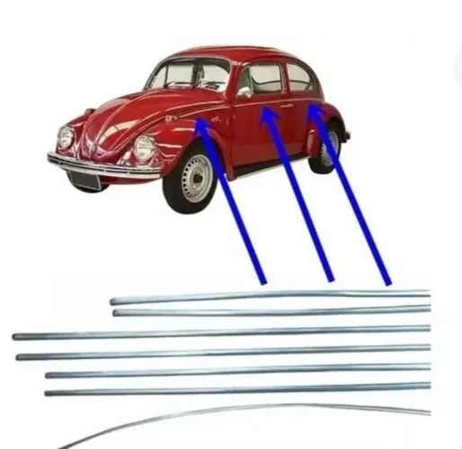 KIT FRISO LATERAL VW ALUMÍNIO 