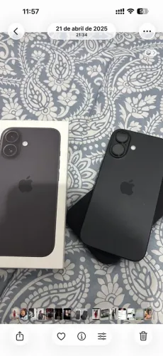 IPHONE 16 PRETO 128GB