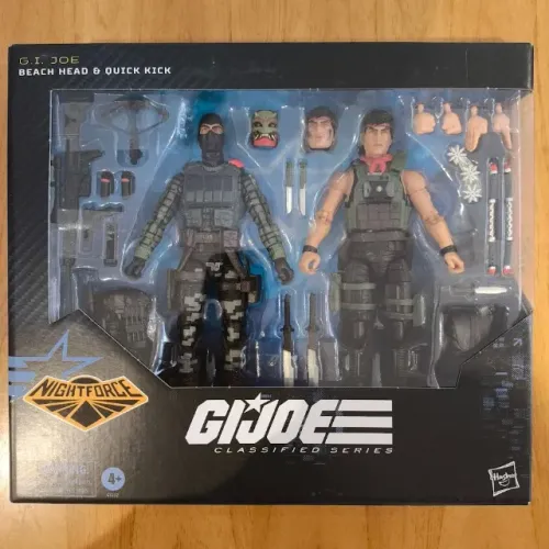 Beach Head & Quick Kick Night Force Gi Joe Classified #164