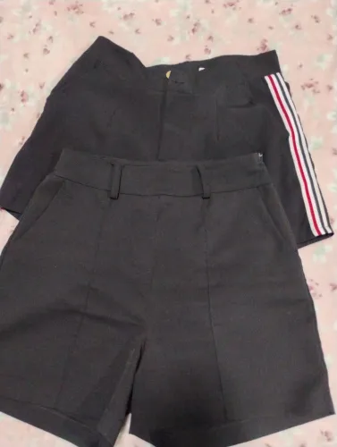 Lote 2 shorts preto P