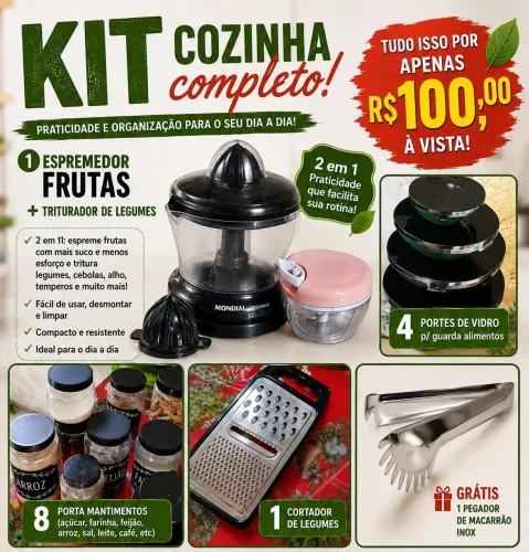 Kit cozinha completo 