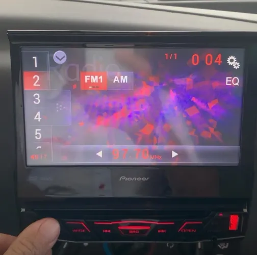 Som Automotivo Pioneer AVH-3880 DVD Que marcou época!