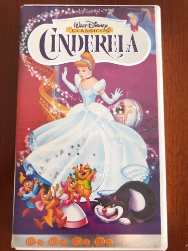 Filme Vhs - Cinderela - Clássicos Disney