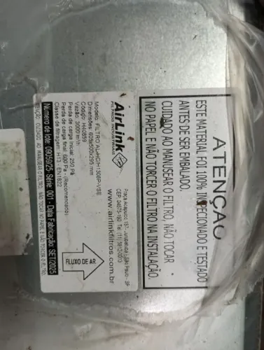 Filtro de ar industrial