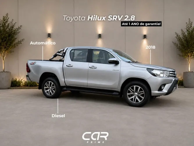 Toyota Hilux CD SRV 4X4 2.8 TDI Diesel Aut. 2018